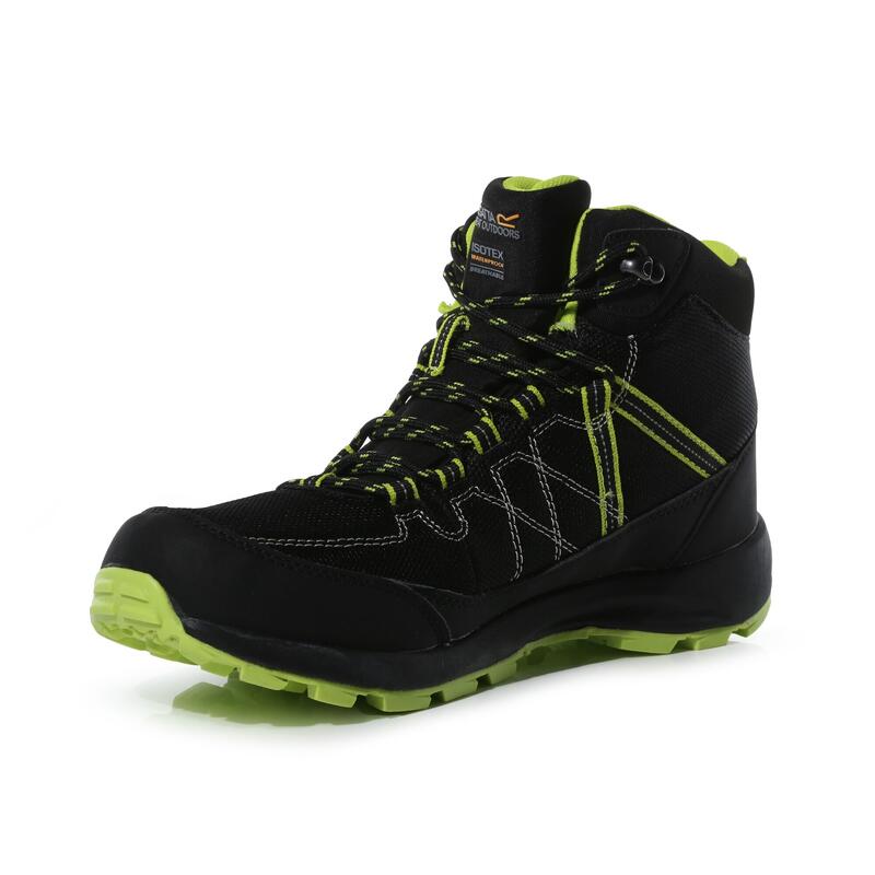 Samaris Lite Homme Randonnée Chaussures - Vert noir