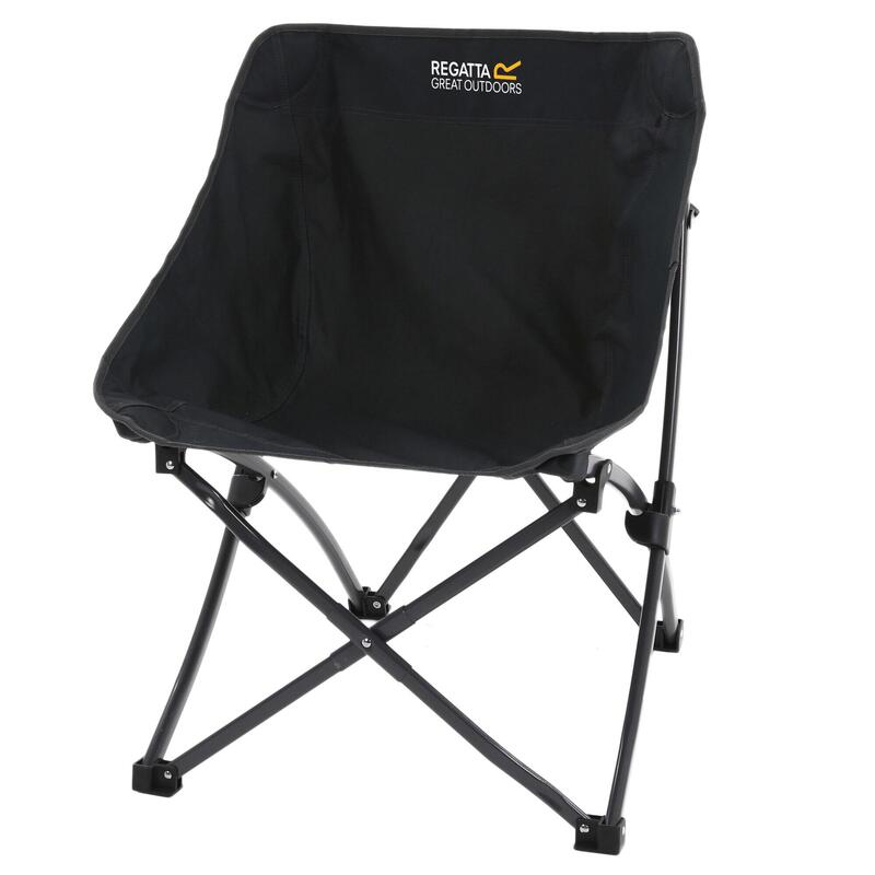 Forza Pro opvouwbare campingstoel voor volwassenen - Zwart
