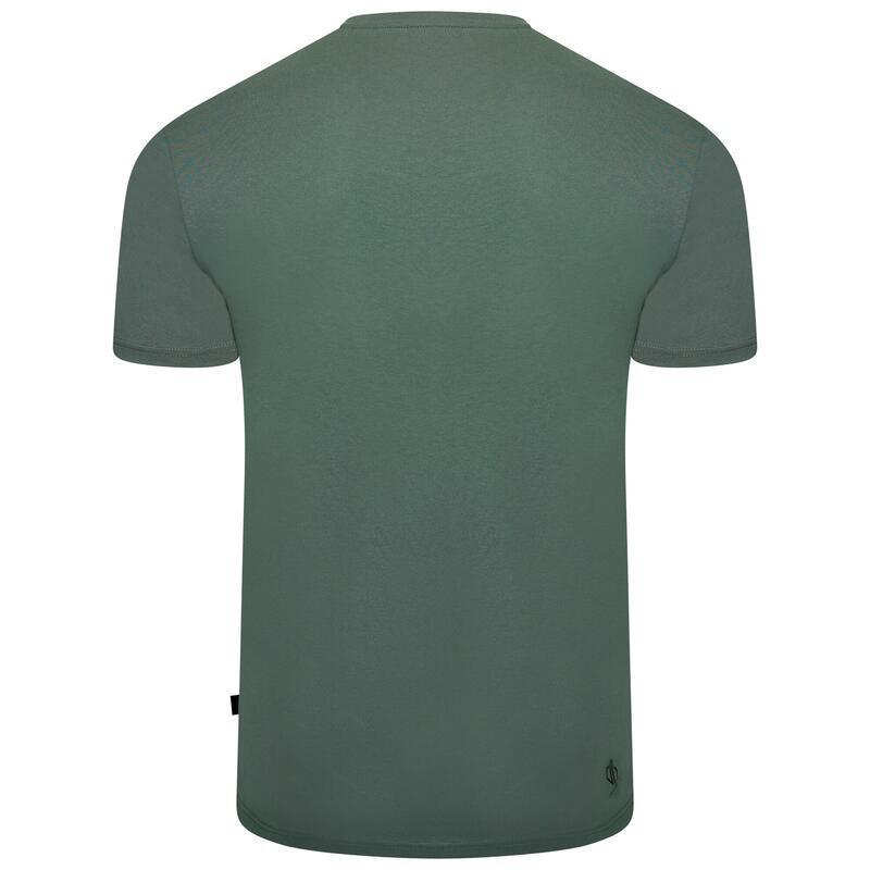 Dispersed T-shirt de marche à manches courtes pour homme - Vert pâle