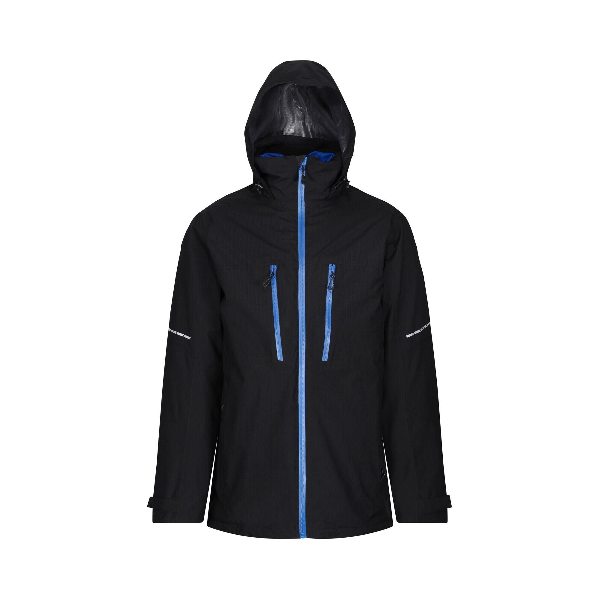 REGATTA Evader III Men's Hiking 3 in 1 Waterproof Jacket - Black/Blue