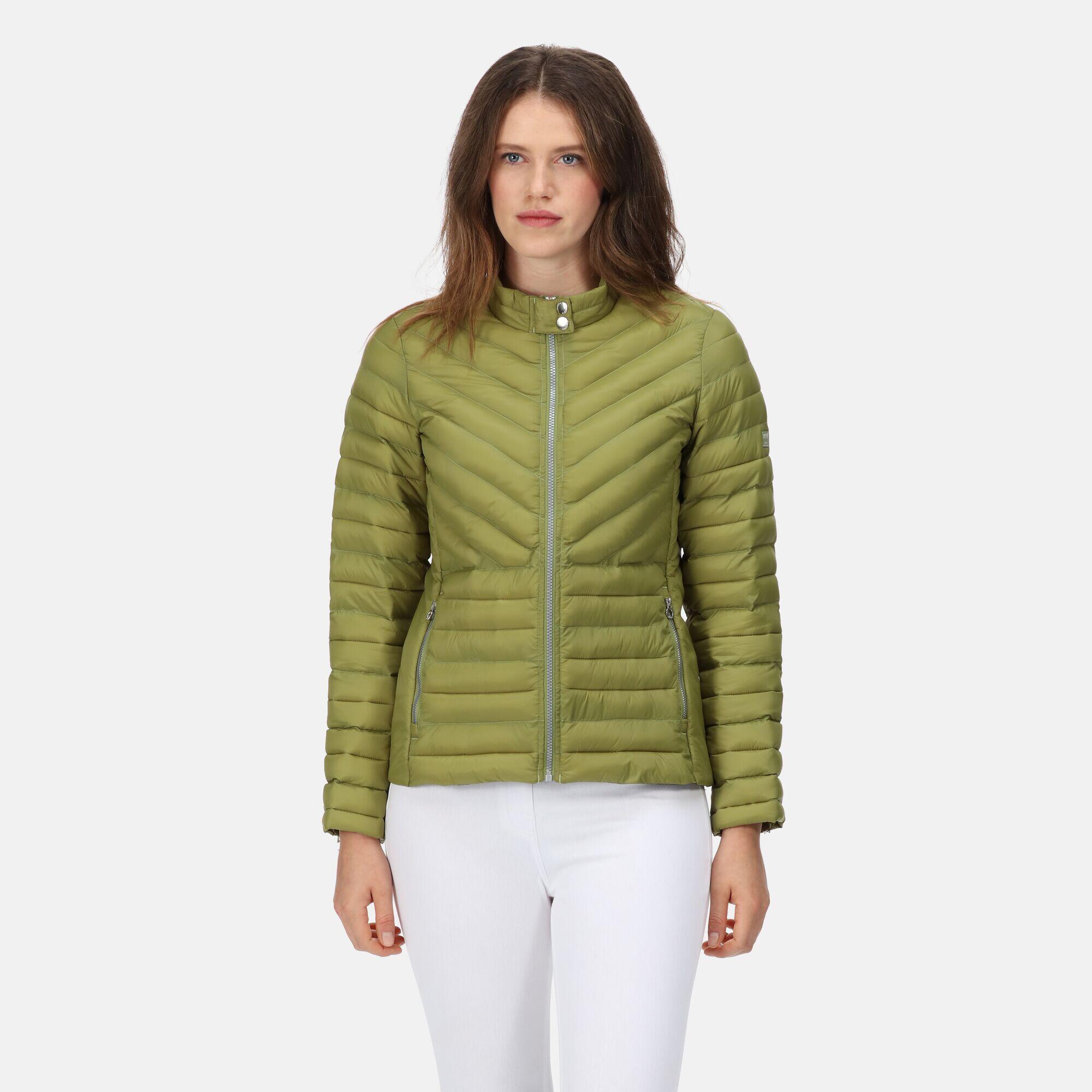 Kamilla Women's Walking Jacket - Green Fields 1/5