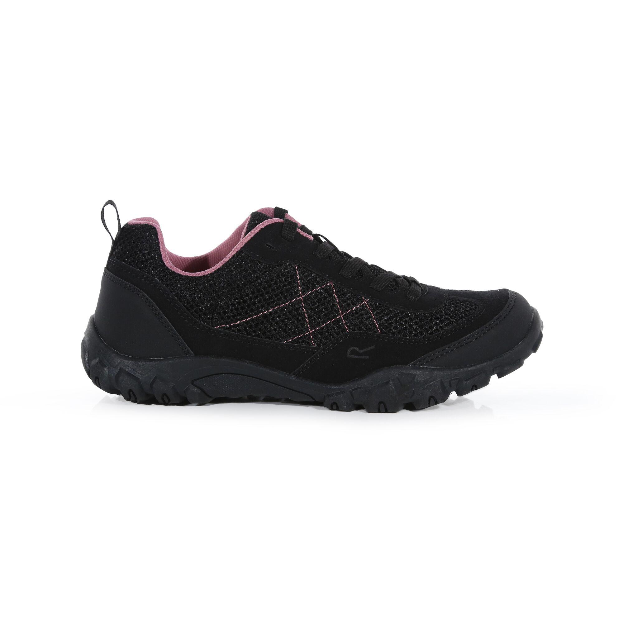 Lady Edgepoint Life Women's Walking Trainers - Black / Pink 1/6