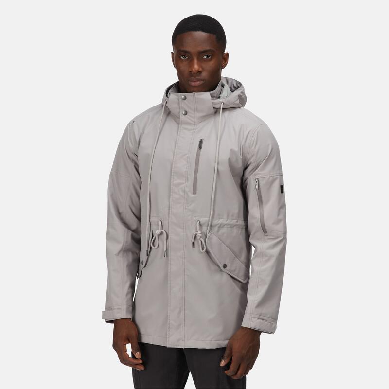 Asher Veste de randonnée pour homme - Gris