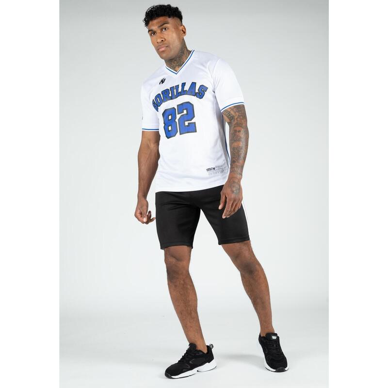 San Mateo T-shirt - White/Blue