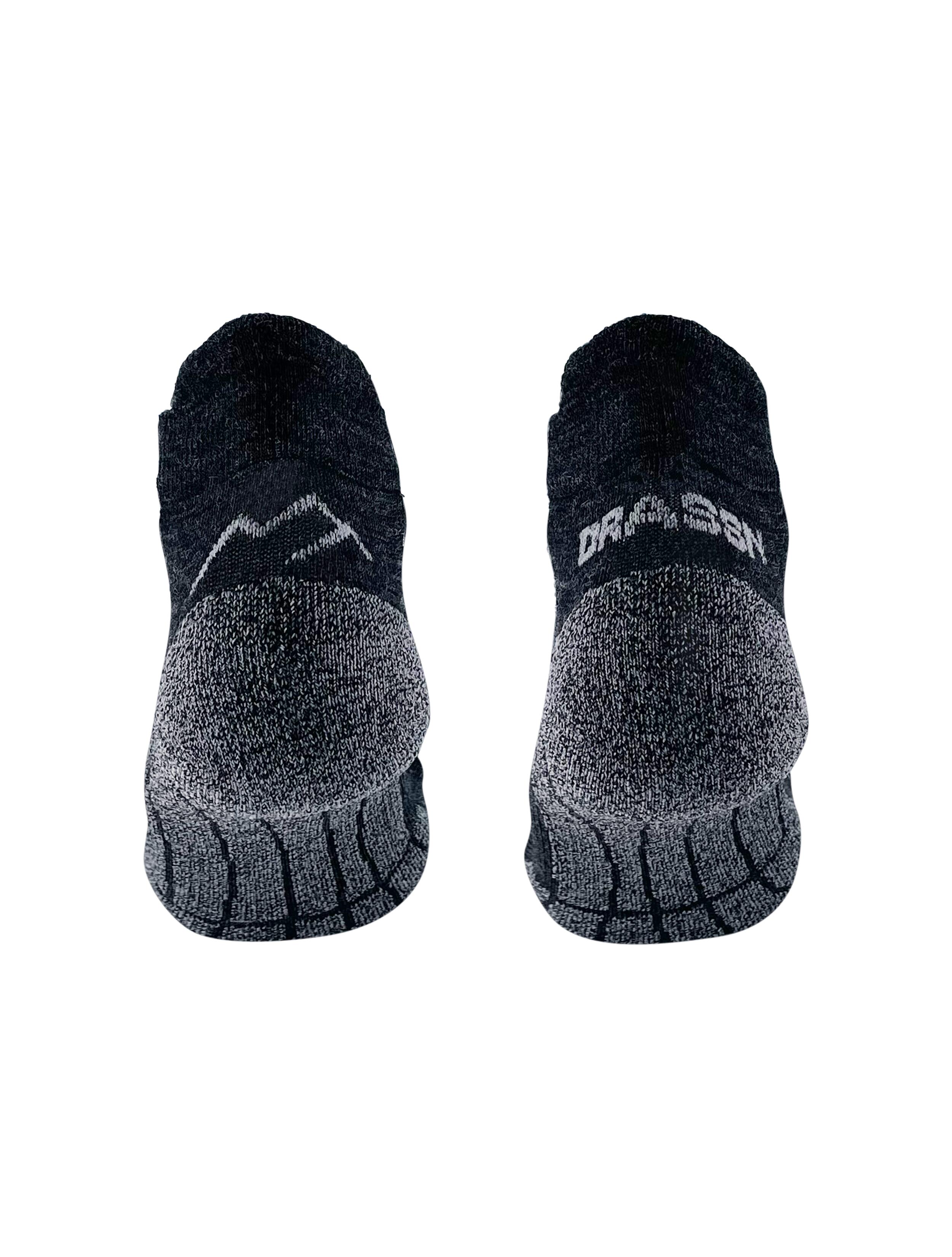 CHAUSSETTES DE RANDONNÉE COURTES MÉRINOS UNISEXE RESPIRANTES DRASSN 4/4