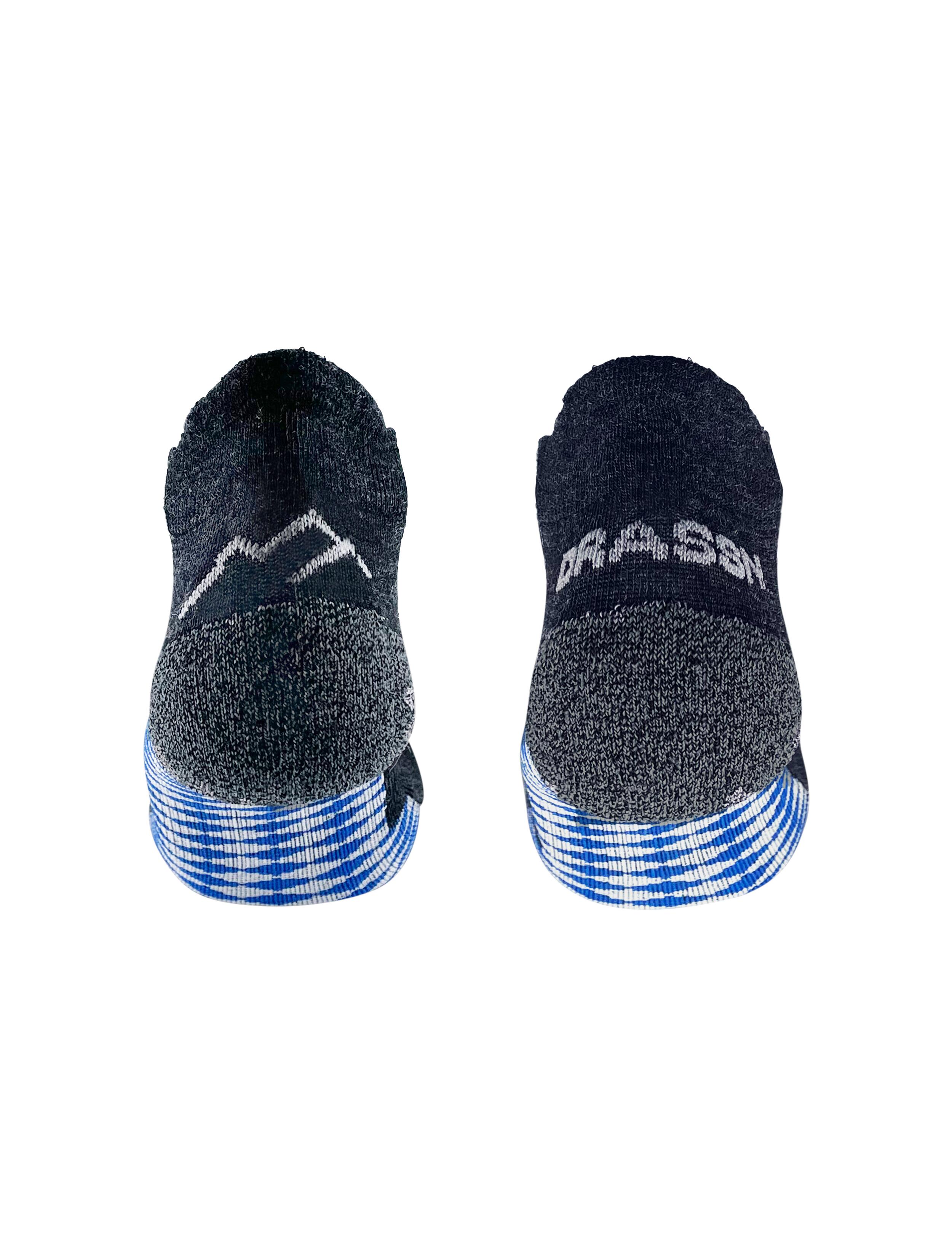 CHAUSSETTES DE RANDONNÉE COURTES MÉRINOS UNISEXE RESPIRANTES DRASSN 4/4