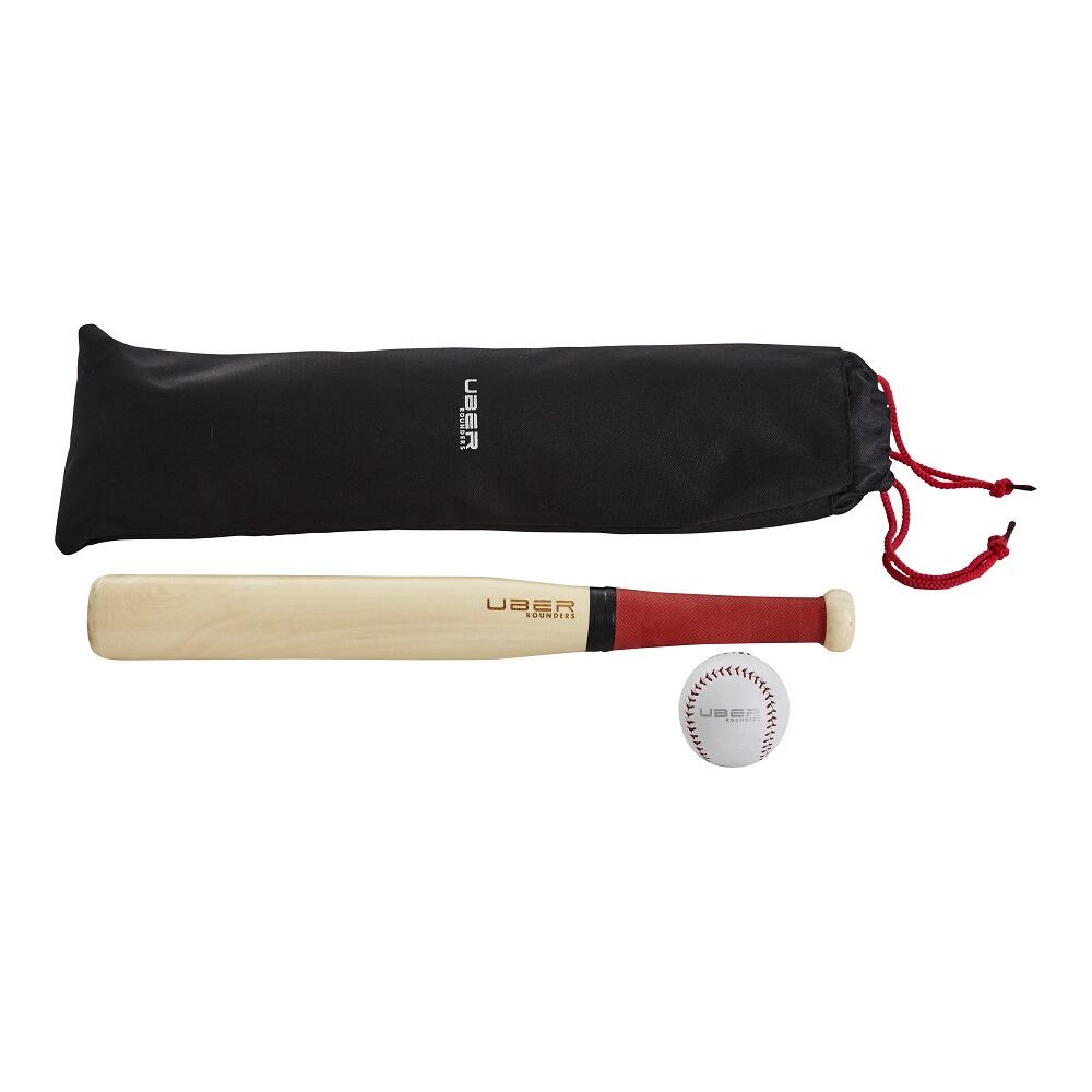 UBER GAMES Rounders Bat & Ball Set