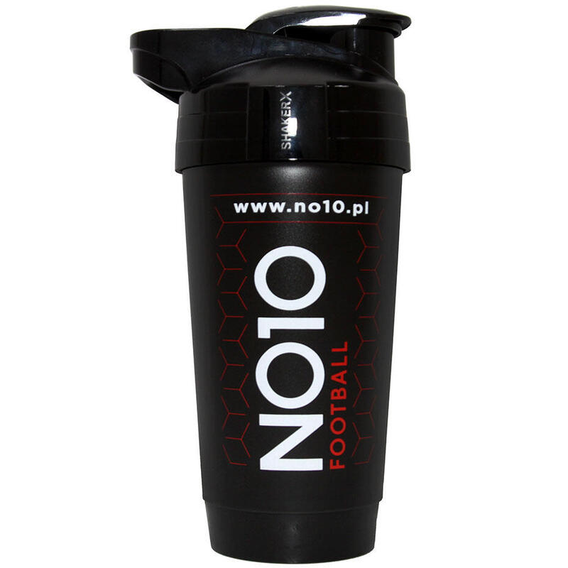 Bidon shaker NO10 600 ml czarny