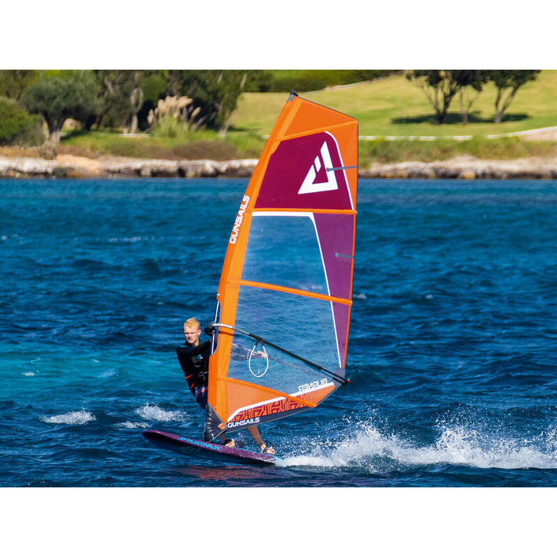 JUNIOR WINDSURF SEGEL 3.7 M² KOMPLETT-SET