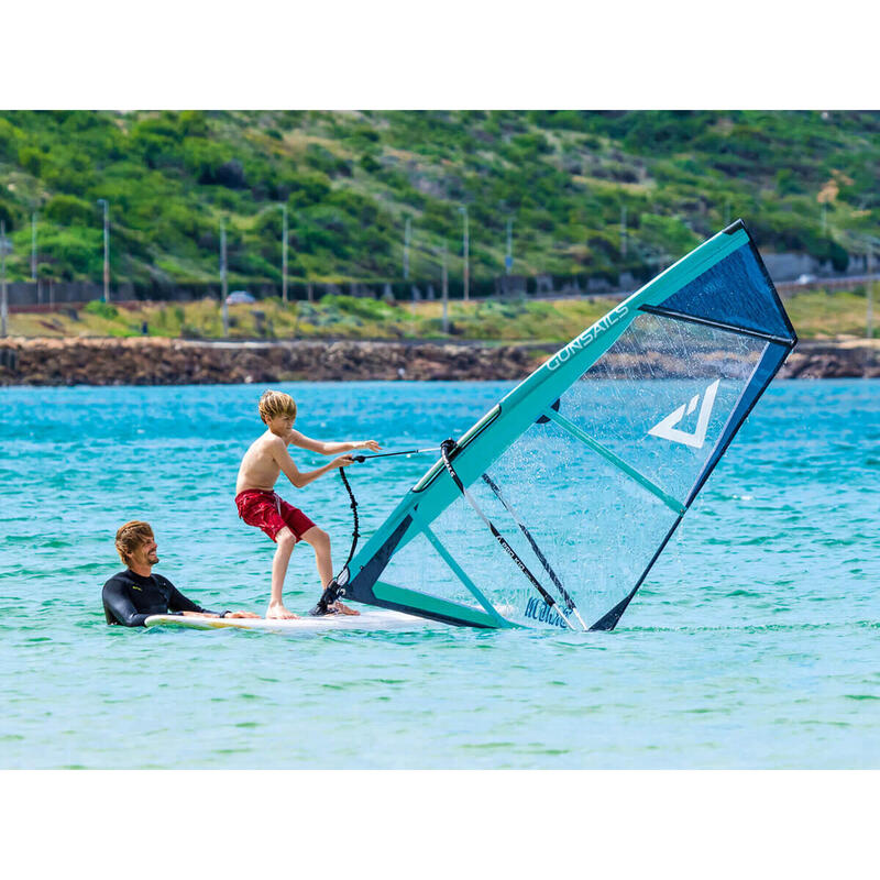 KINDER WINDSURF SEGEL KOMPLETT-SET DRAGON 3.6 m²