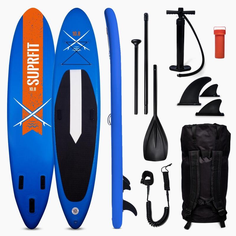 Suprfit Stand Up Paddling Board als Opblaasbare SUP Board Set Lailani Blue