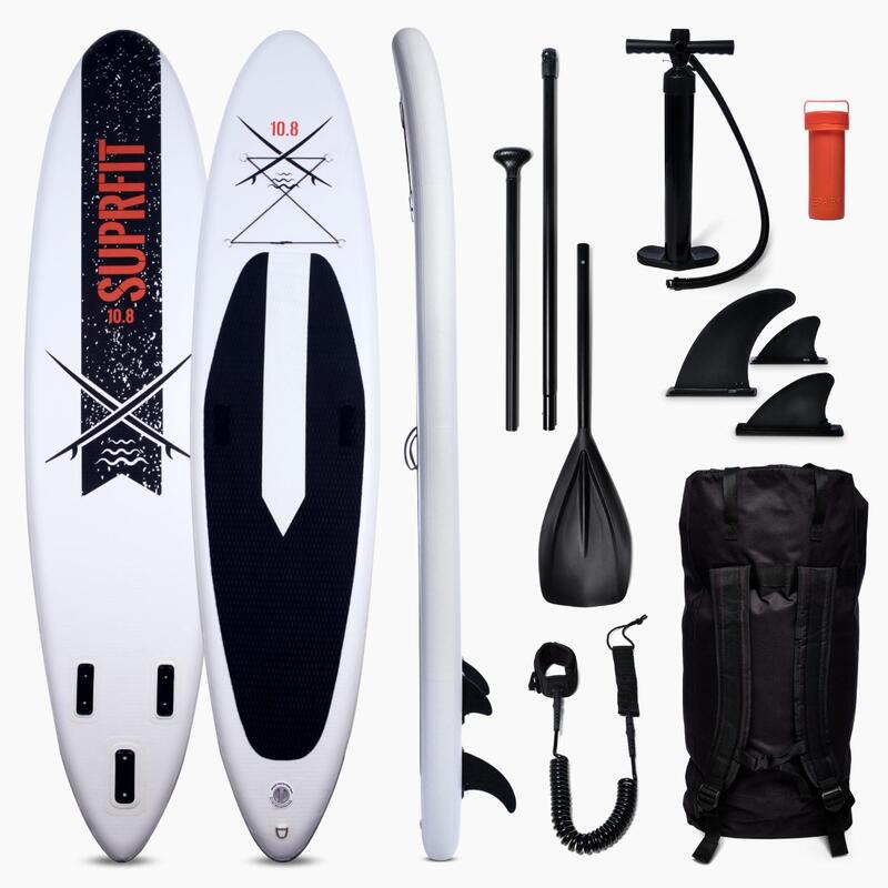 Suprfit Stand Up Paddle Board als Opblaasbare SUP Board Set Lailani Wit