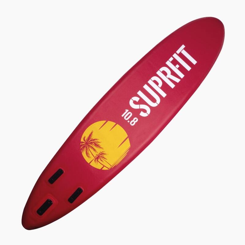 Suprfit Stand Up Paddling Board comme planche de SUP gonflable Set Halia Red SUPRFIT Decathlon