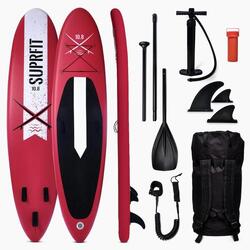 Ensemble de planche SUP gonflable - Touring Stand Up Paddle 10'8 Lailani Noir
