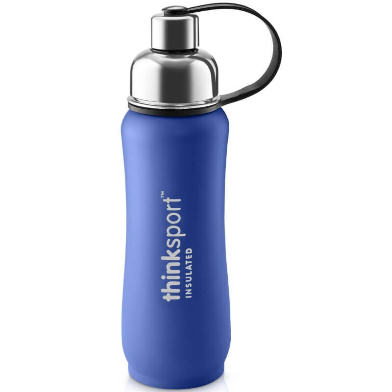 Insulated Sports Water Bottle 17oz (500ml) - Blue