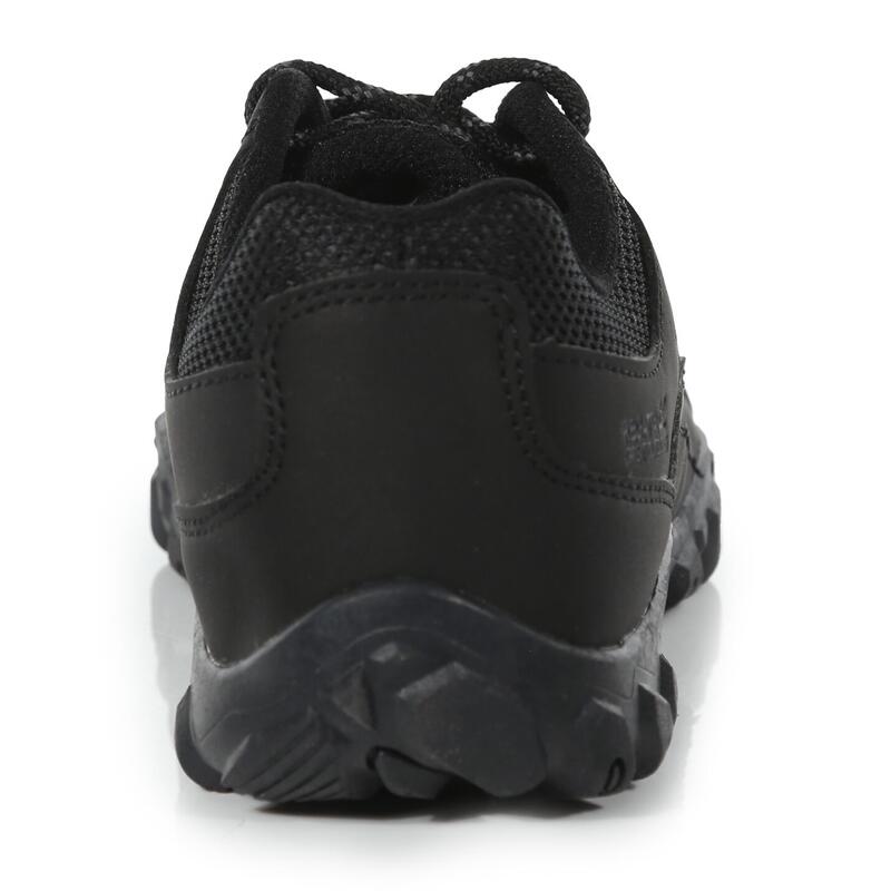 Zapatillas de Senderismo Edgepoint con Cordones para Niños/Niñas Negro