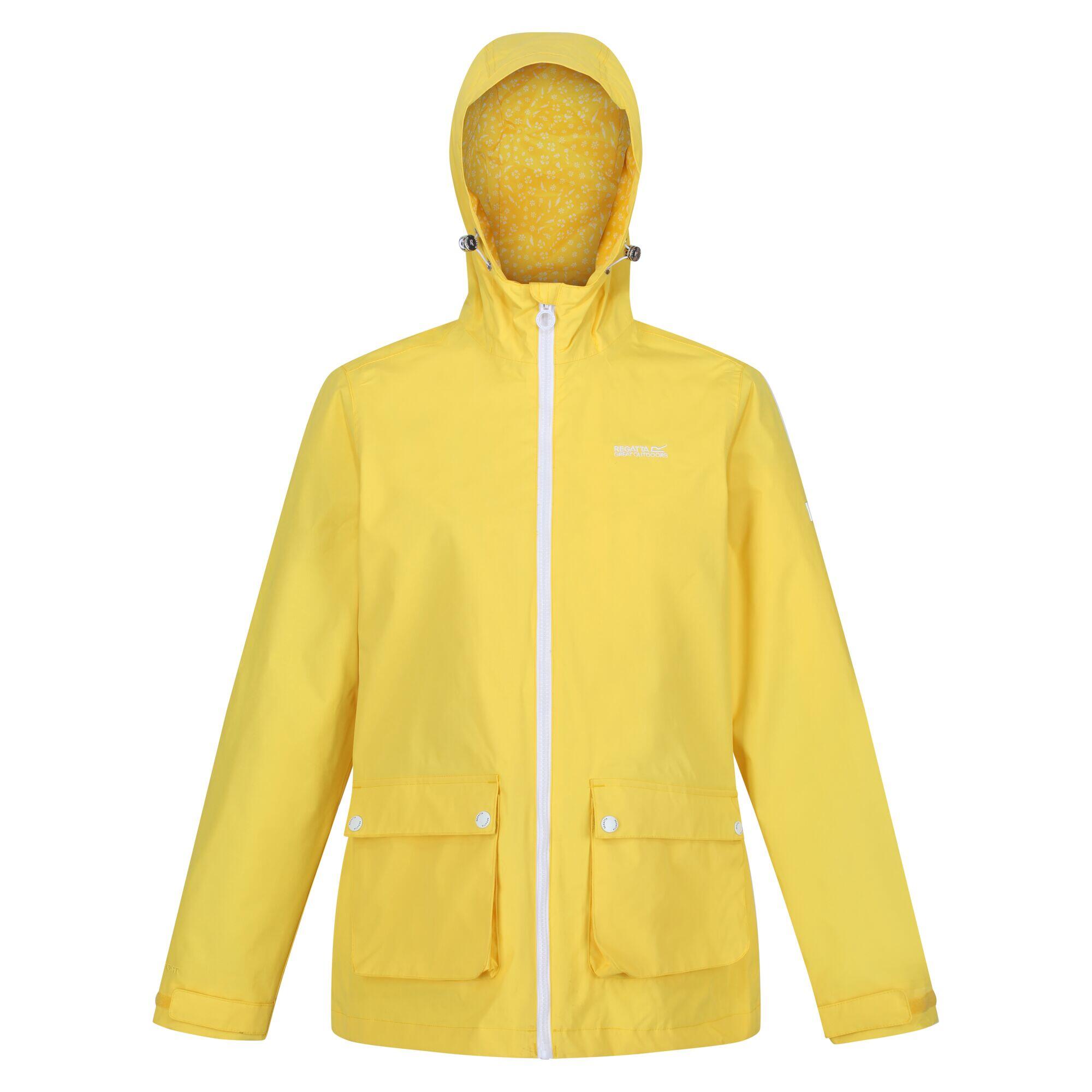 REGATTA Womens/Ladies Baysea Waterproof Jacket (Maize Yellow)