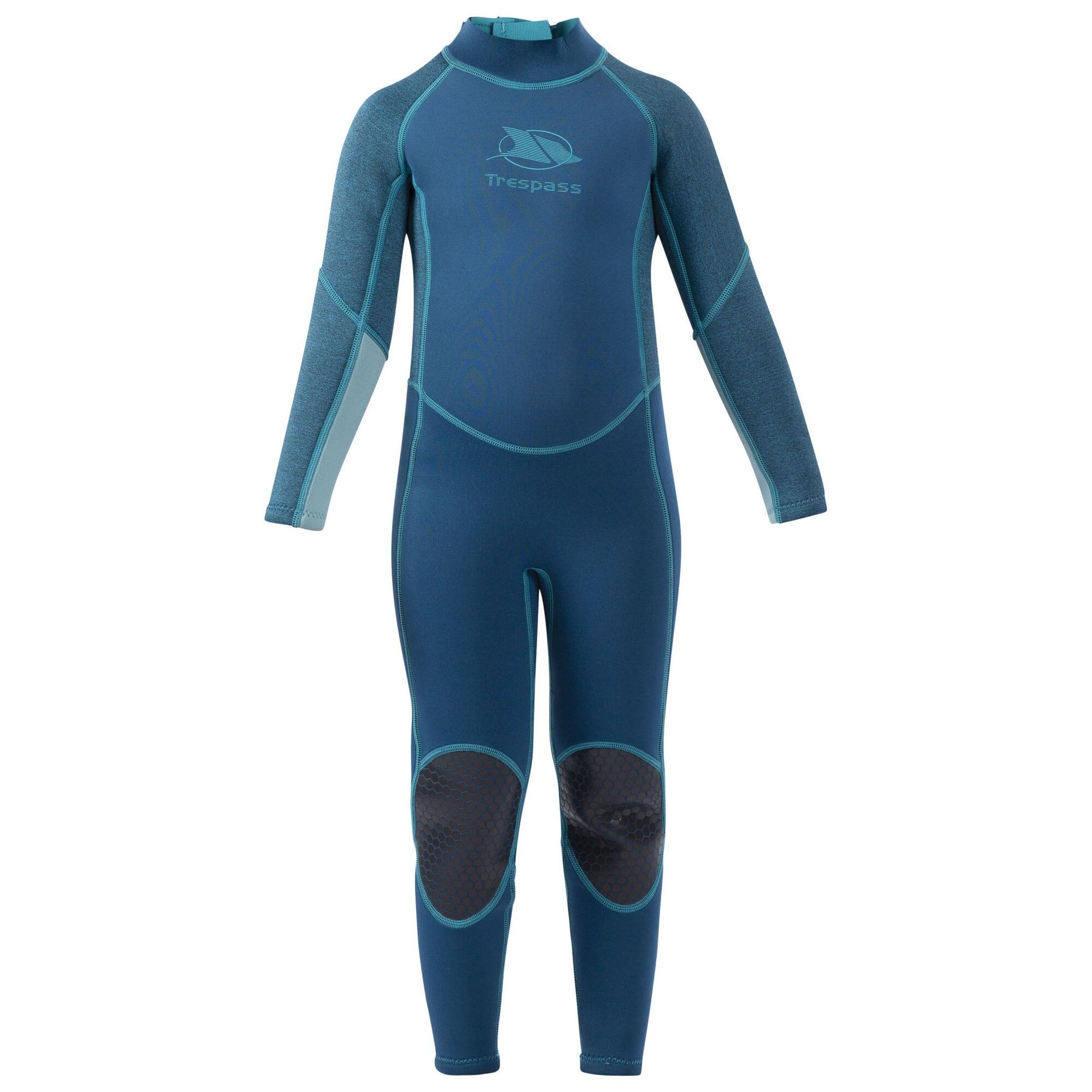TRESPASS Kinder/Kids Lillian Wetsuit (Kosmische Blauwe Mergel)