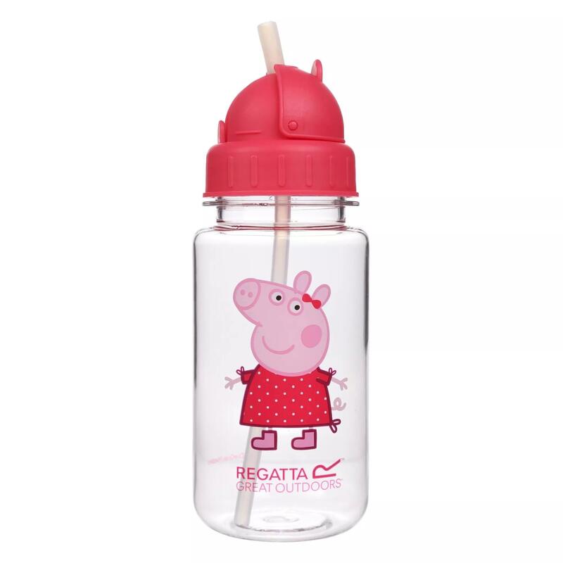 Botella de Agua Diseño Logotipo Peppa Pig de Tritan para Niños/Niñas Colorete
