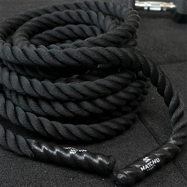 Battle Rope - 9 Meter - Trainingsseil - Fitness Seil - Power Rope