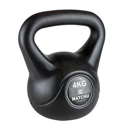 Kettlebell 4 kg/8 kg - Kugelhantel - aus Kunststoff