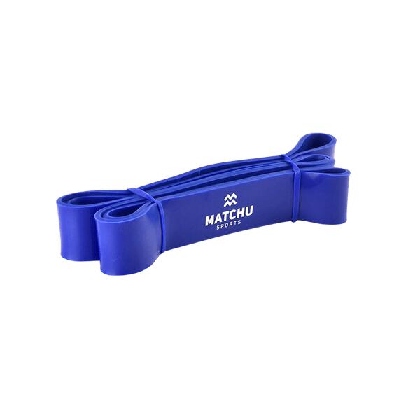 Bande élastique musculation - Power band - 1 MÈTRE - 23 – 55 KG - BLUE