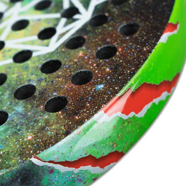 padel rakieta niedźwiedź - okrągły kształt dla obrońców