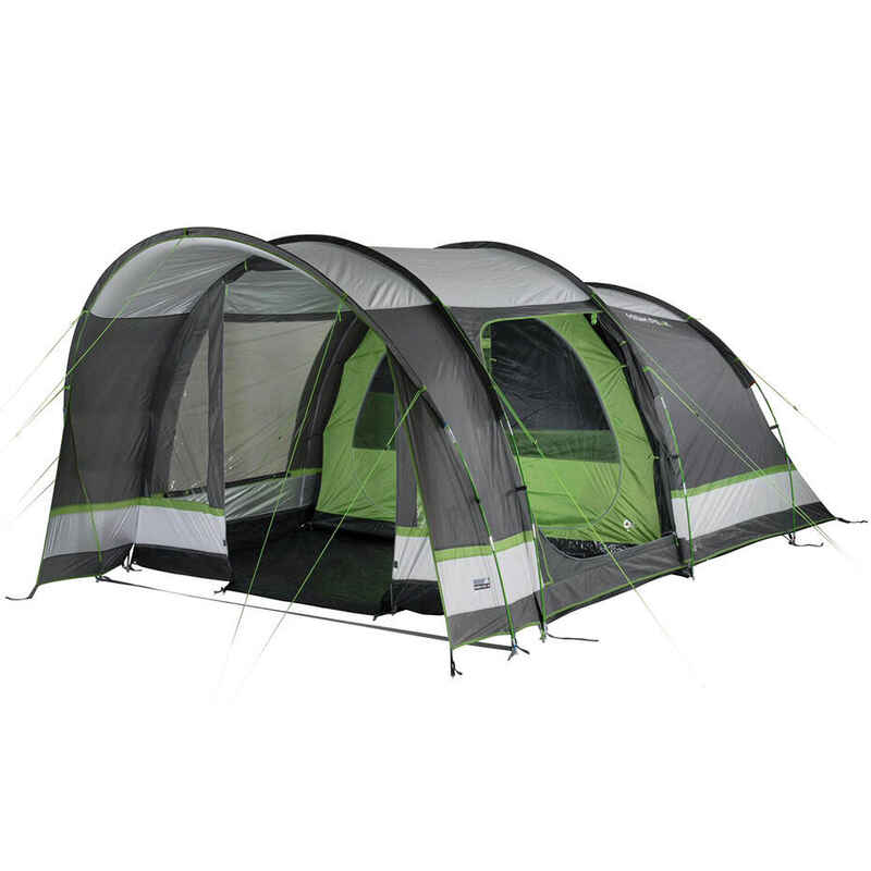 Familienzelt Brixen 5.0 light grey-dark grey-green