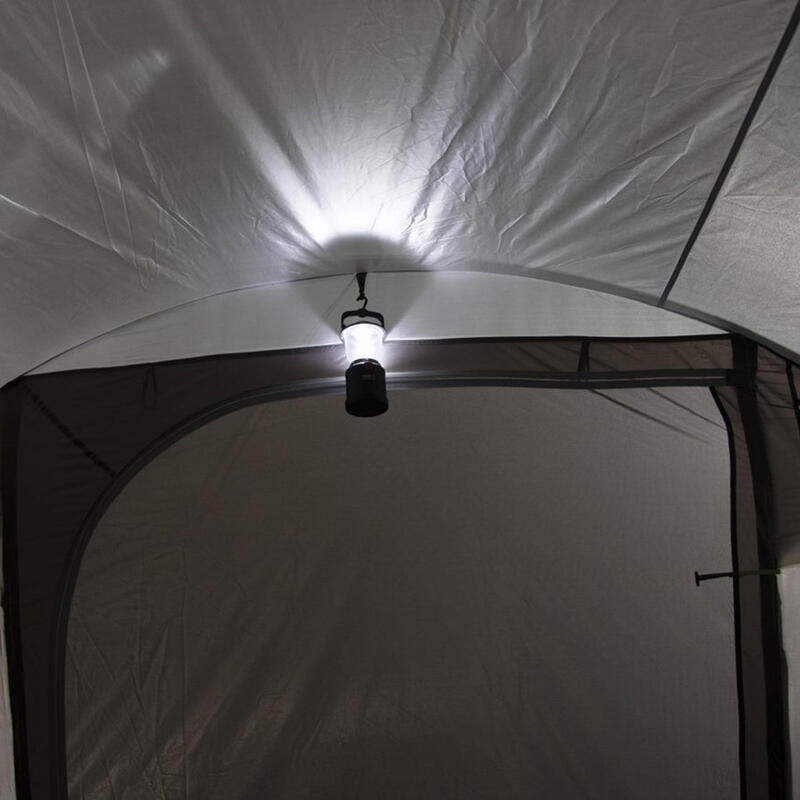 Tunnelzelt Meran 4.0 Personen Camping Familien Zelt 2 Kabinen Vorraum