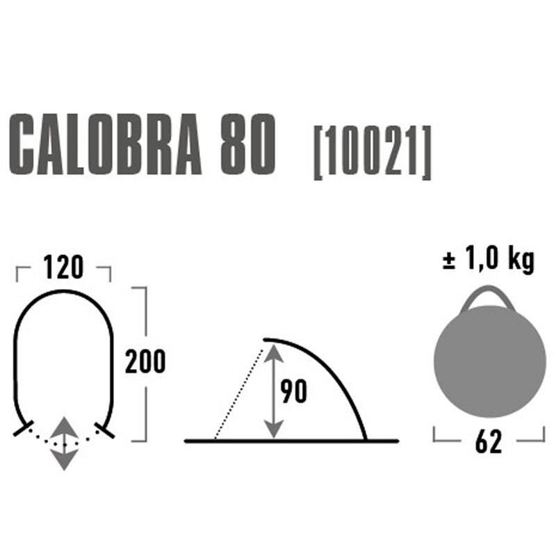 Abrigo de praia High Peak Pop Up Calobra 80, proteção solar UV 80
