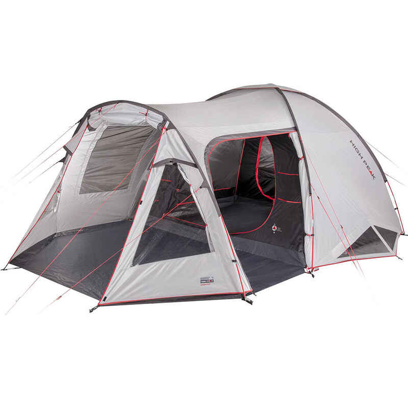 HIGH PEAK Kuppelzelt Amora 5 Personen Camping Iglu Zelt Familienzelt Vorraum