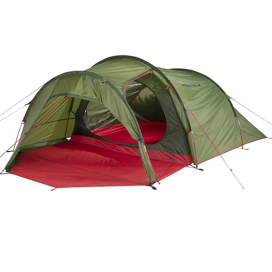 Tente tunnel Goshawk 4 personnes camping groupes familles vestibule 3/7