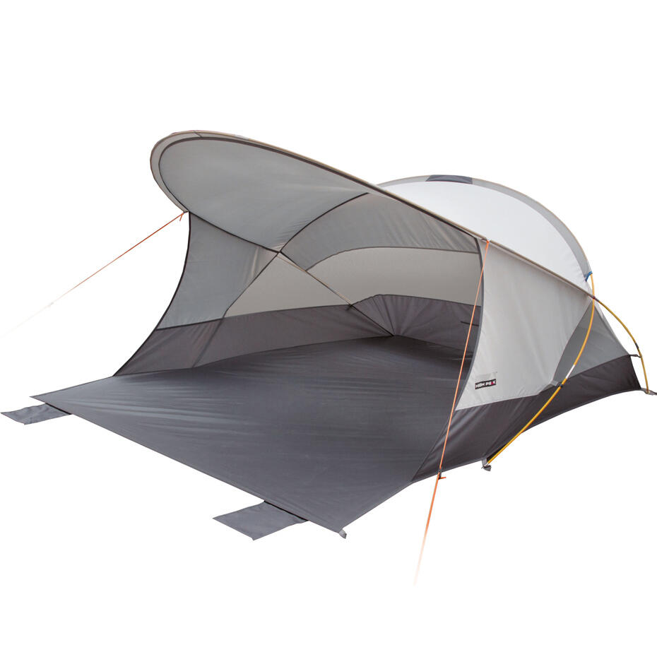 HIGH PEAK Strandmuschel Cordoba 80 Strand Zelt Sonnenschutz Groß Windschutz UV80