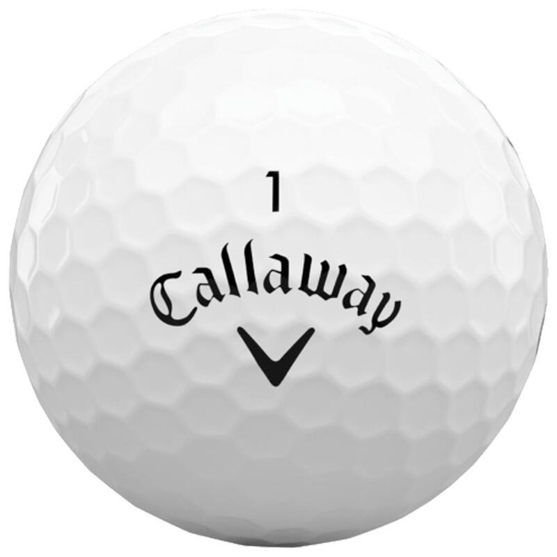 Boite de 12 Balles de Golf Callaway Supersoft Blanches