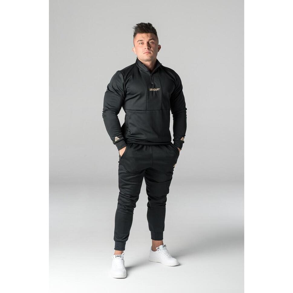 Bluza sportowa męska Deadlift Metallic ze stójką