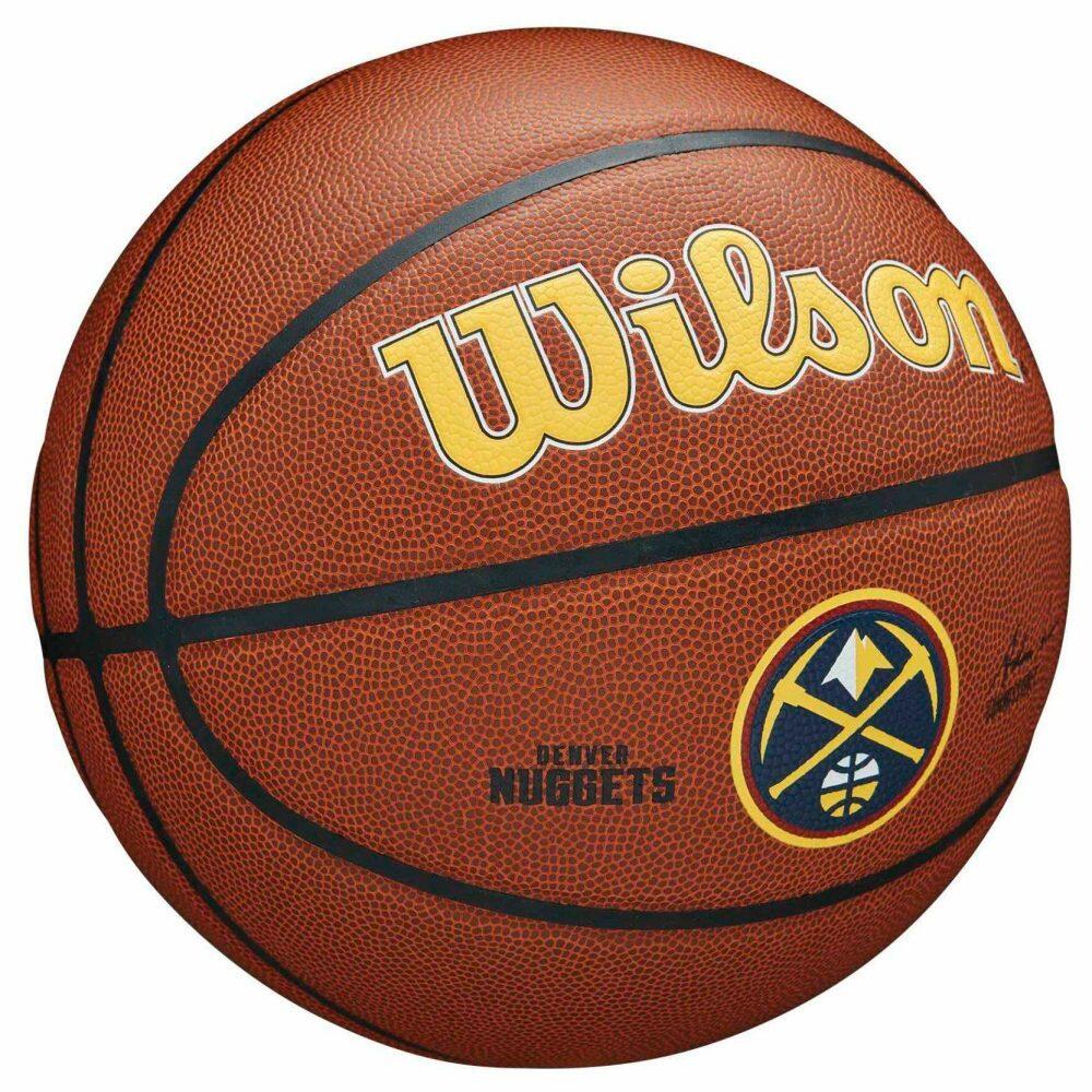 Pallone dell'alleanza della squadra NBA Denver Nuggets