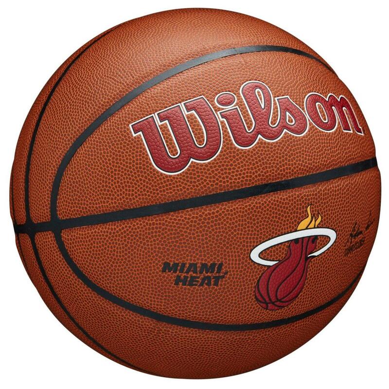 Piłka do koszykówki Wilson Team Alliance Miami Heat Ball rozmiar 7