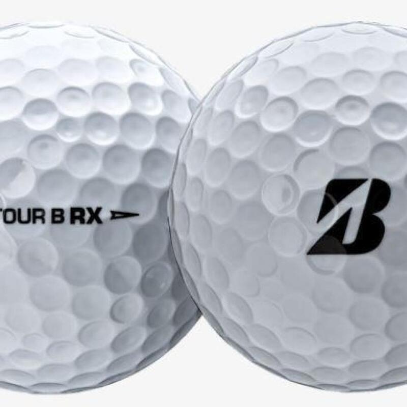 Doos met 12 Bridgestone Tour B RX-golfballen