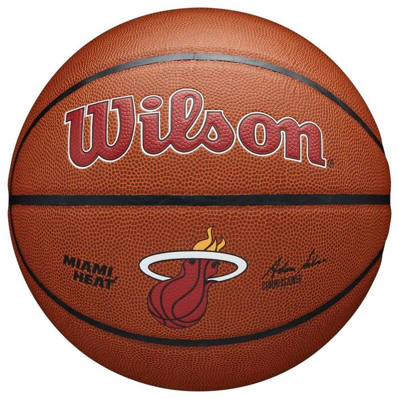 Piłka do koszykówki Wilson Team Alliance Miami Heat Ball rozmiar 7