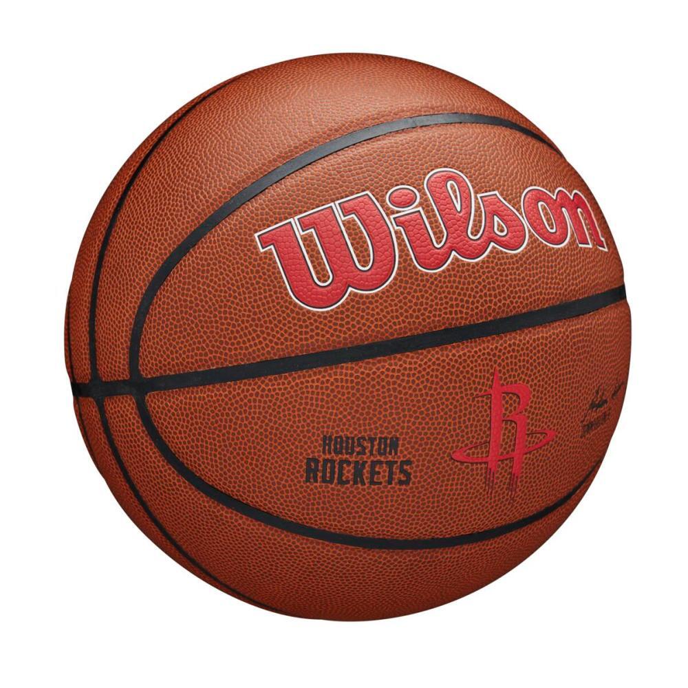 Pallone dell'alleanza della squadra NBA Houston Rockets