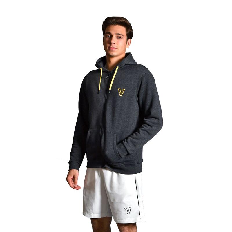 Giacca con cappuccio Grey Volt Padel