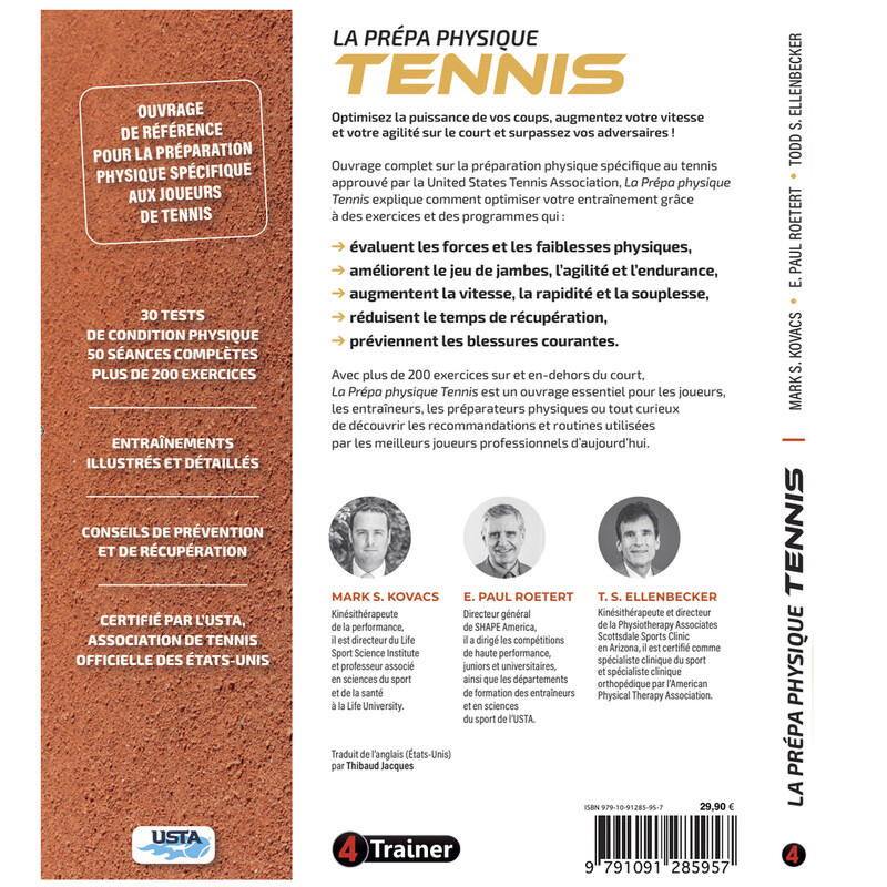 LA PRÉPA PHYSIQUE TENNIS - 4TRAINER Editions