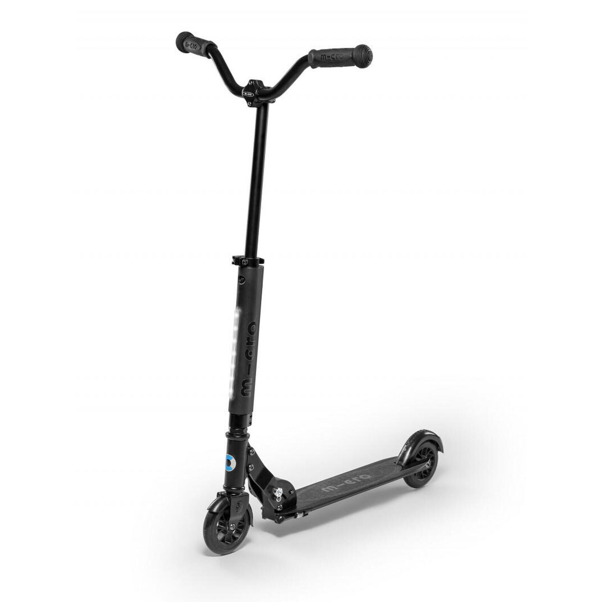 MICRO Sprite Micro Scooter with Light up Stem: Black