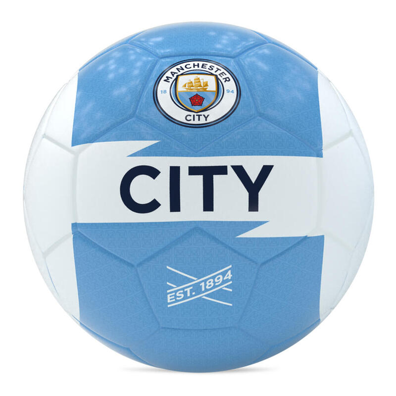 Manchester City voetbal thuis deluxe - maat 5