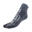 Calcetines de yoga 1 finger adultos antideslizantes  algodón biológico gris