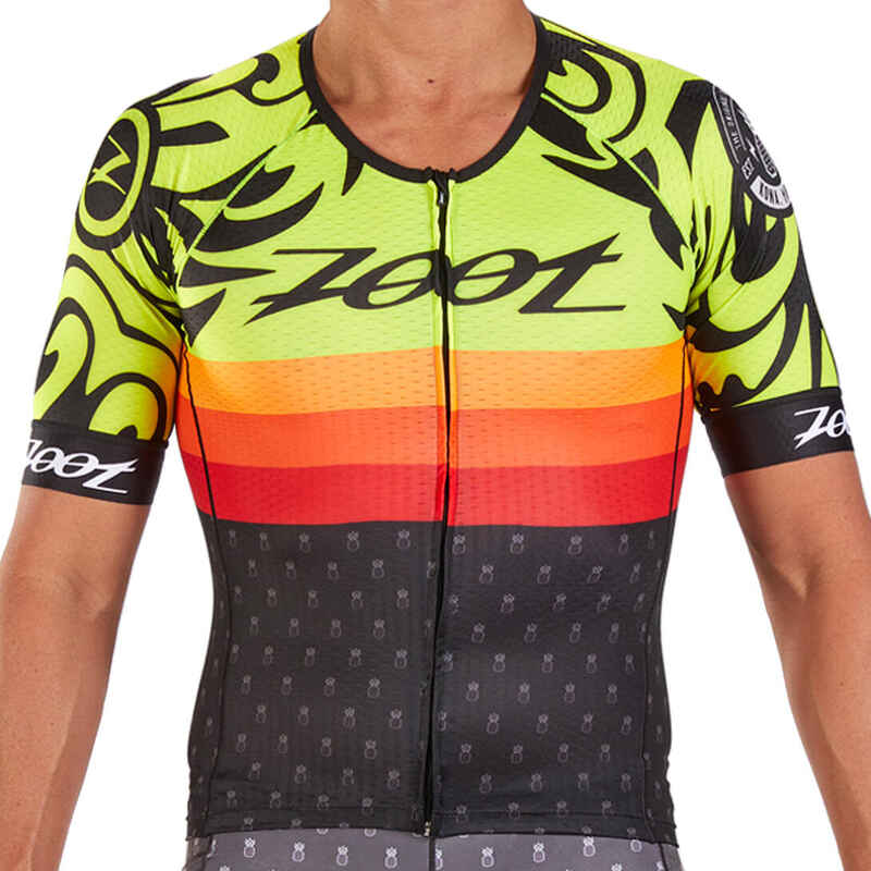 Kurzarm Trikot Herren Triathlon Aero Trikot Design Ali'i ZOOT