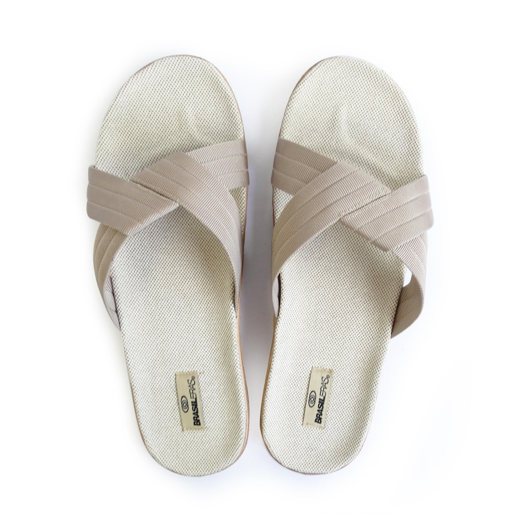 Sandales pour femme Brasileras de couleur marron avec semelle en gomme 4/5