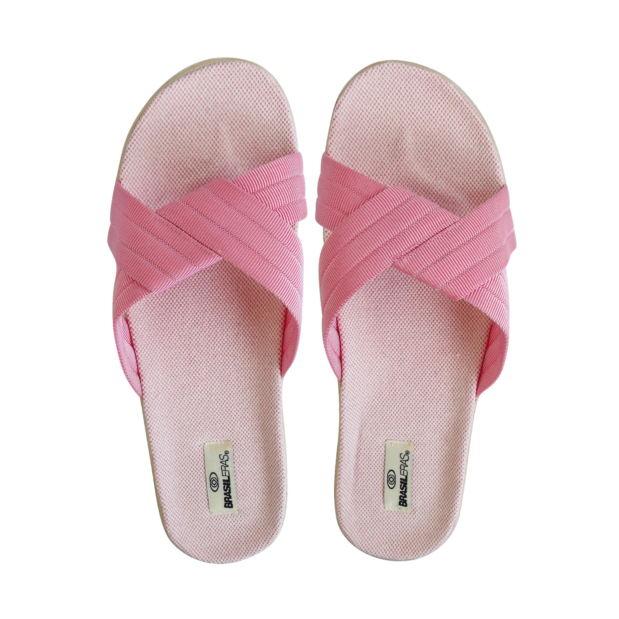 Sandalias De Mujer Brasileras Dedo Rosa suela goma Antideslizante 4/5