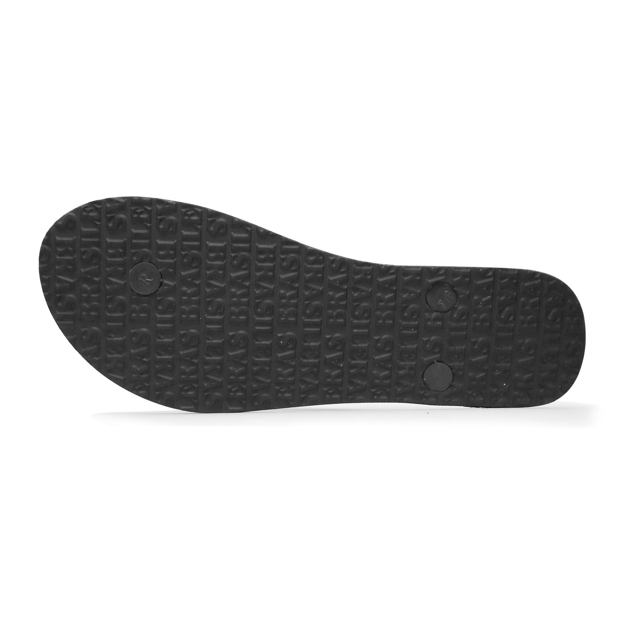 Espadrilles pour femme Brasileras de couleur gris avec semelle en gomme 5/5