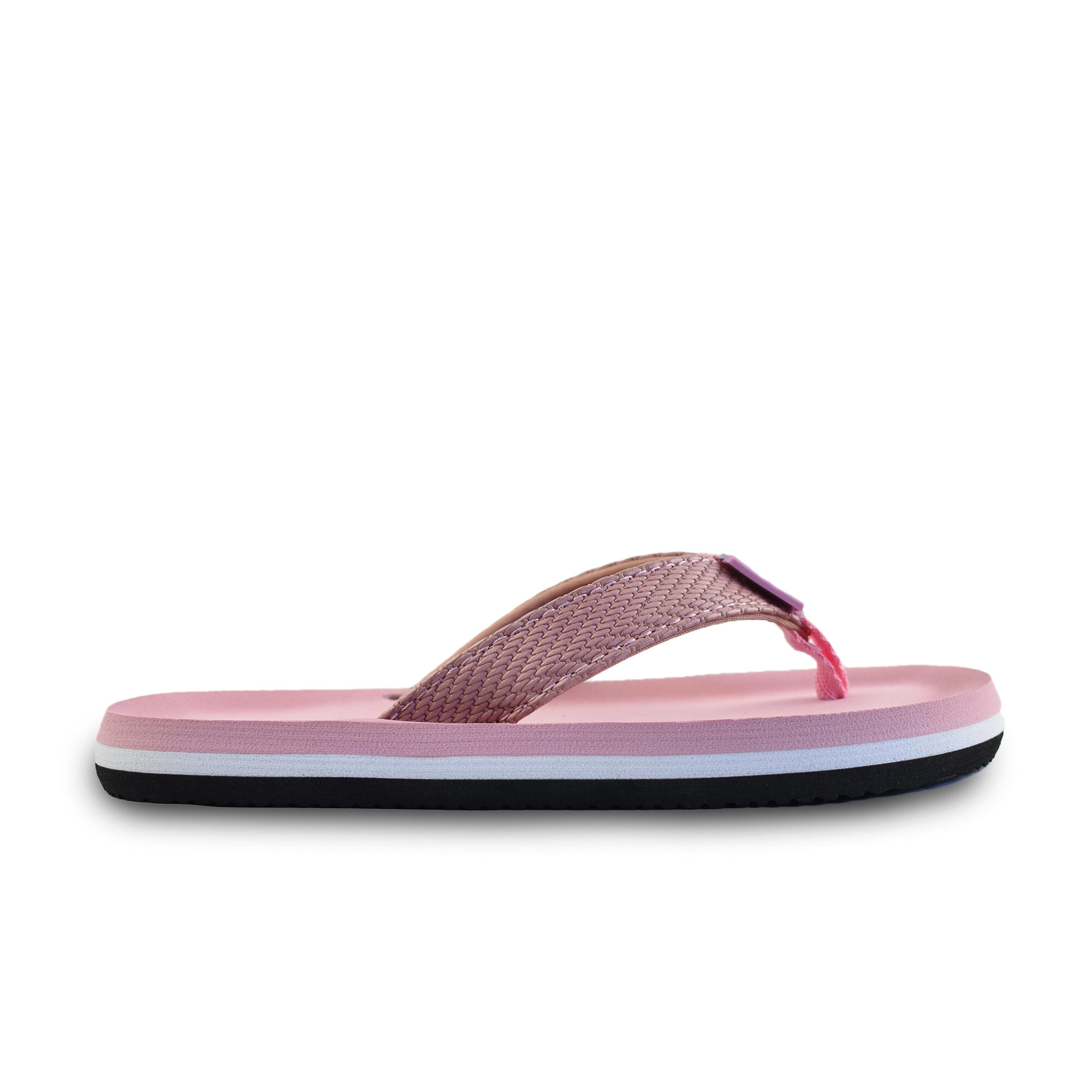 Unisex strandslippers Brazileras roze rubberen zolen 5/5